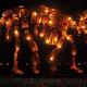 Illustration for article titled Dear god. This triceratops is made of pumpkins.